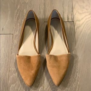 Calvin Klein pointed toe flats